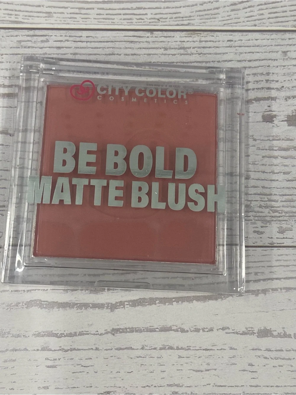 City Color Be Bold Matte Blush fluster